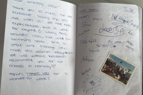 Review img # 1 of the yacht Gideon