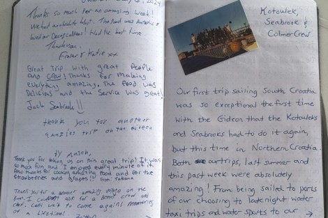 Review img # 2 of the yacht Gideon