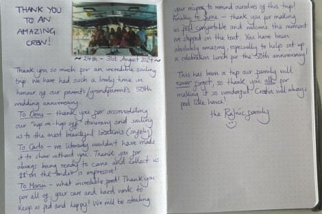 Review img # 3 of the yacht Gideon