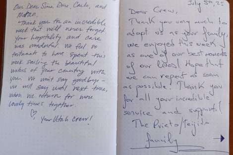 Review img # 2 of the yacht Gideon