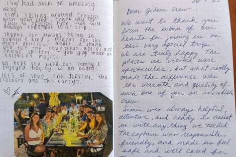 Review img # 5 of the yacht Gideon