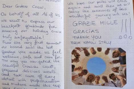 Review img # 6 of the yacht Gideon