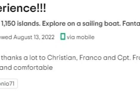Review img # 6 of the yacht Hera