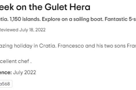 Review img # 10 of the yacht HERA