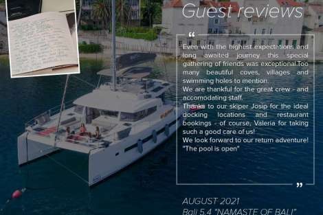 Review img # 4 of the yacht NAMASTE OF BALI (Bali 5.4.)