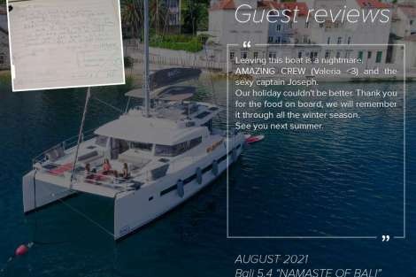 Review img # 5 of the yacht NAMASTE OF BALI (Bali 5.4.)