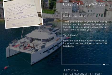 Review img # 8 of the yacht NAMASTE OF BALI (Bali 5.4.)