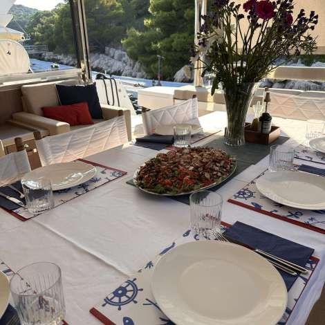 Food onboard North Star # 4