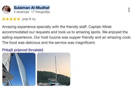 Review img # 1 of the yacht North Star