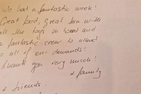 Review img # 2 of the yacht PARADISE