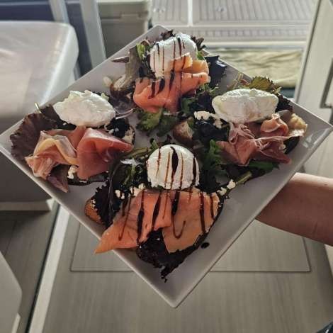 Food onboard TRI-WING CARIDA # 5